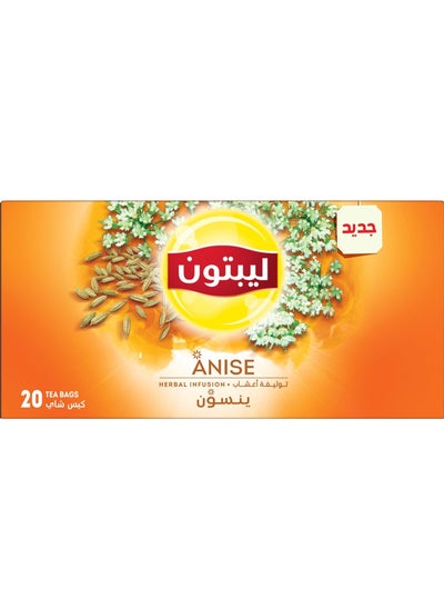 Buy Lipton Herbal Anise - 20 Teabags in UAE