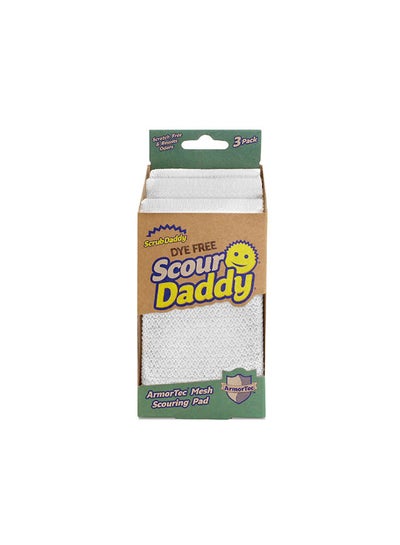 Buy Set Of 3 Scour Daddy Dye Free White in UAE