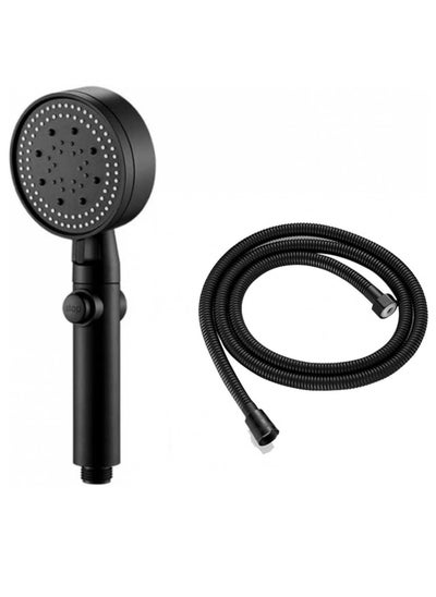 اشتري Multi-Functional High Pressure Shower Head with 5 Modes, High Pressure Handheld Shower Head with ON/Off Switch, Water Saving, Easy to Install في الامارات