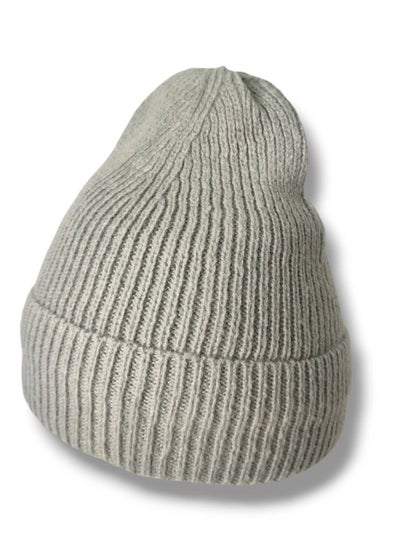 Buy Multi-Colored Wool Winter Hat with Fur Lining  Warm and Stylish Unisex Design in Egypt