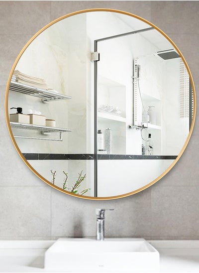 Buy Wall Mirror Full Length Mirror Self Adhesive Mirror Full Body Mirror Wall-Mounted Bathroom Mirror Modern Large Hanging Dressing Mirror for Bedroom, Living Room in Saudi Arabia