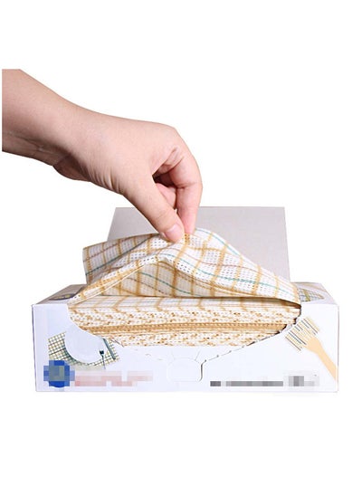 اشتري 30 PCS Disposable Dishcloths Towel Wipes Kitchen Cleaning Cloth Tablecloths Multi Purpose Non woven في الامارات