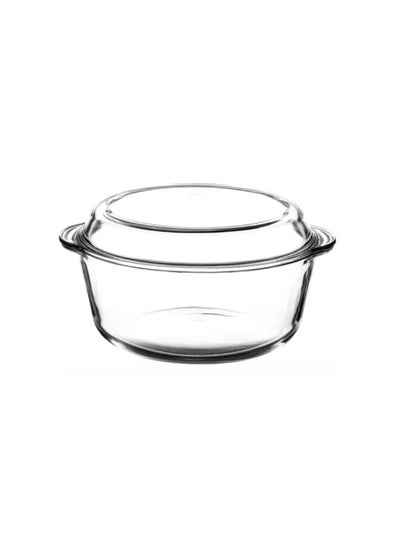 طاجن مع غطاء زجاج 30سم