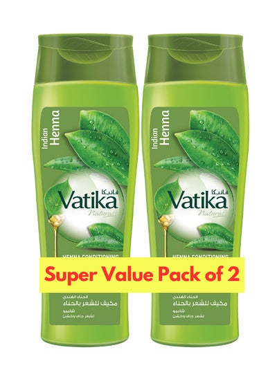 اشتري Pack Of 2 Indian Henna Conditioning Shampoo 400Ml في الامارات