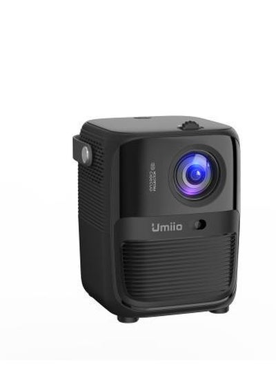 Buy Umiio Q2 Bluetooth 5M Projection Distance1080P Resolution Portable Outdoor Movie Projector Compatible With Smartphone HDMI USB in UAE