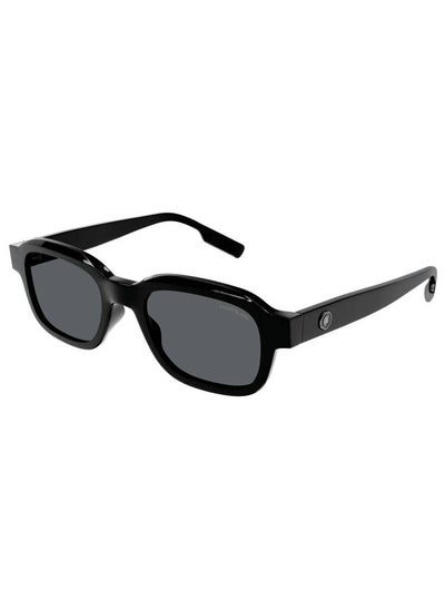 Buy Unisex Square Shape Sunglasses - MB0201S 001 52 - Lens Size: 52 Mm in UAE