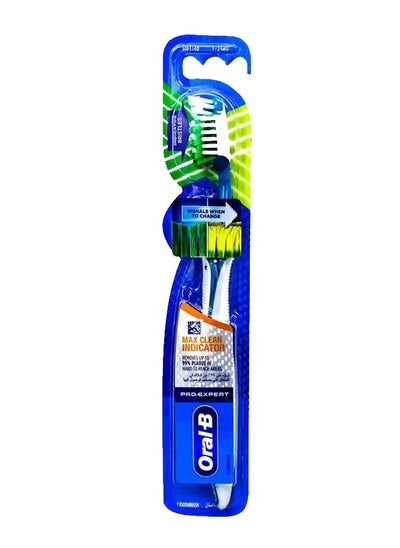 Buy Oral B Pro-Expert Max Clean Indicator Manual Toothbrush Soft Multicolour in Egypt