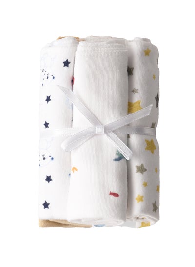 Buy Baby Washcloth Set of 6, Soft and Absorbent Washcloths for Newborns and Toddlers in UAE