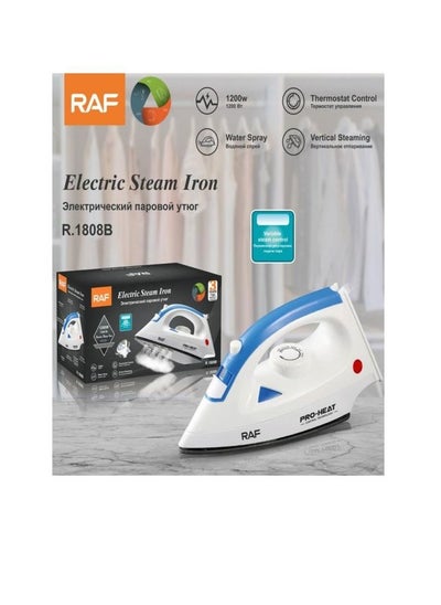 Buy Clothes iron - R.1808.B - RAF - 1200 watts in Egypt