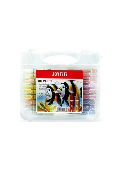 Buy TITI OIL PASTELS 36COLOR 75MM HEXAGONAL IN PP CASE, 36P in UAE