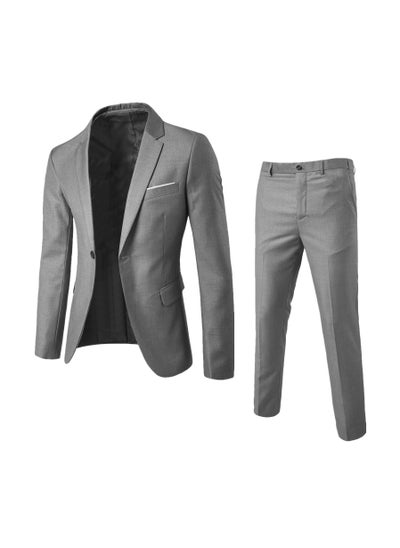 اشتري New Slim Fit Suit Set في السعودية