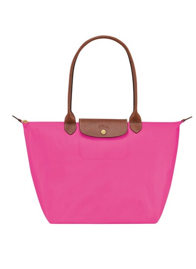 Buy Longchamp women's large handbag, handbag, shoulder bag pink classic style in UAE