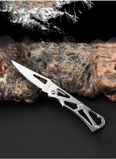 Buy Outdoor Stainless Steel Folding Knife in Saudi Arabia