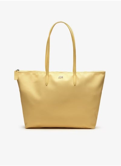 Buy Lacoste Tote Bag golden Color bags for women in UAE