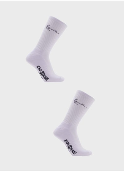 Buy 2 Pack Signature Socks in UAE