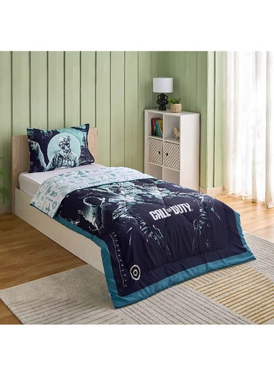 اشتري Call of Duty Force 2-Piece Single Comforter Set 220 x 135 cm في السعودية