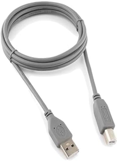 Buy Keendex Printer Cable Usb 2.0 Type A Male To Type B Male, Grey, 5M, Kx 2770 in Egypt