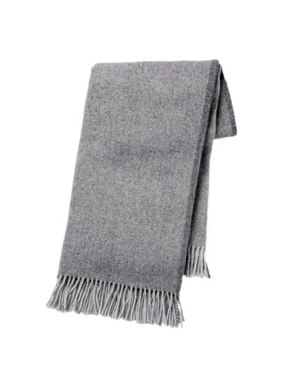 Buy Throw Grey 150X200 Cm in Saudi Arabia