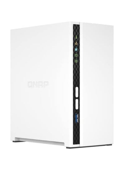 اشتري TS-233-US 2 Bay Affordable Desktop NAS with ARM Cortex-A55 Quad-core Processor and 2 GB DDR4 RAM (Diskless) في الامارات