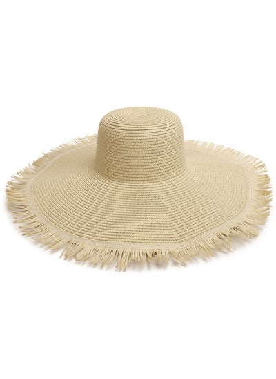 Buy New Summer Outdoor Big Eaf Beach Hat in UAE