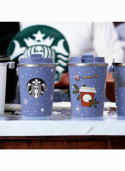 Buy Starbucks Holiday Winter Christmas Exclusive Stainless Steel Tumbler 12oz (Keeps Drinks Hot & Cold for 8 Hours) in UAE