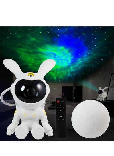 Buy Star Projector – Cute Astronaut Bunny Galaxy Light Projector for Bedroom, Kids, Room Decor, Parties, Game Rooms, and Gifts in UAE