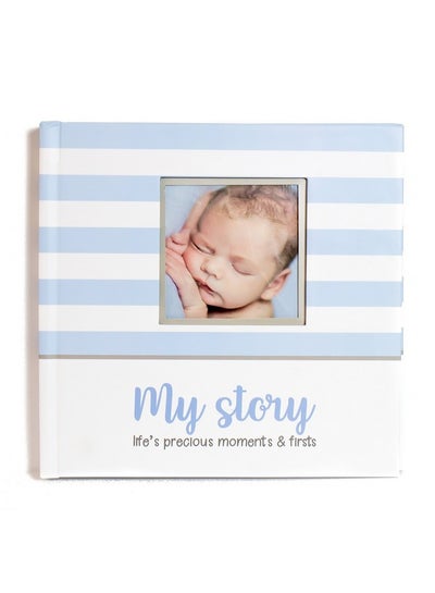 Buy Keepsake Memory Book For Baby Boy Or Girl Timeless First 5 Year Baby Book A Milestone Book To Record Every Event From Birth To Age 5 Gender Neutral Journal Scrapbook Photo Album Blue in Saudi Arabia