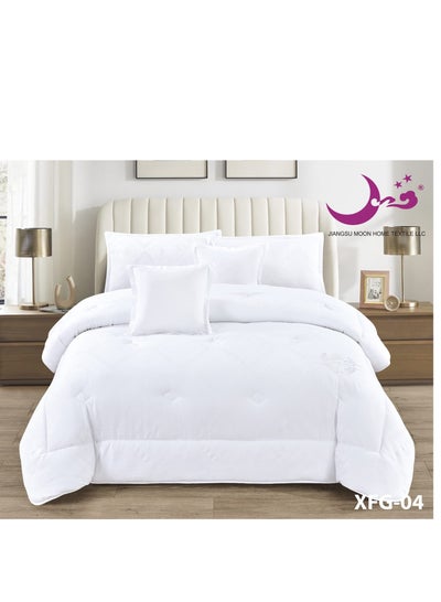 Buy Quilt Set for a king-size Bed for Two People Consisting of 6 Distinctive Pieces Size 240 x 260 cm. in Saudi Arabia