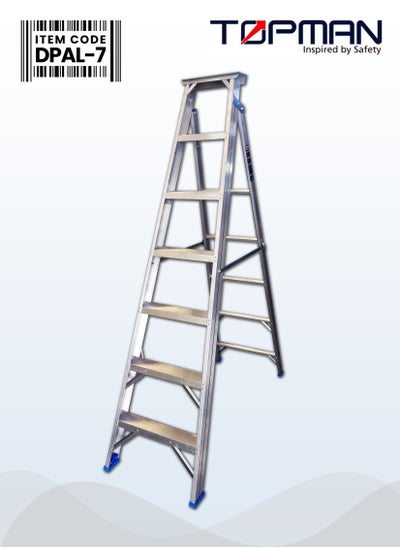 اشتري Dual Purpose Aluminium Ladder 7 Steps في الامارات