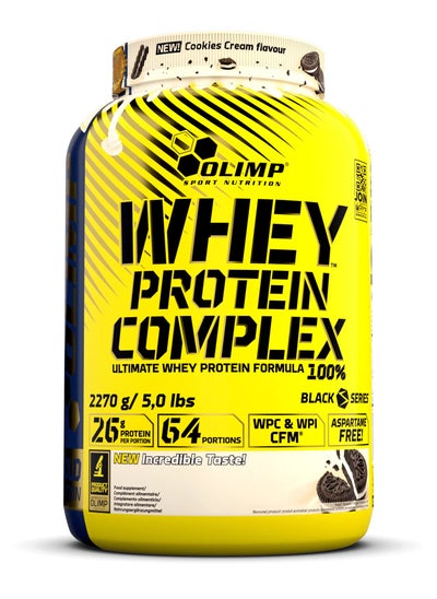 Buy Whey Protein Complex 100% - Cookies Cream - (5 lb) in Saudi Arabia