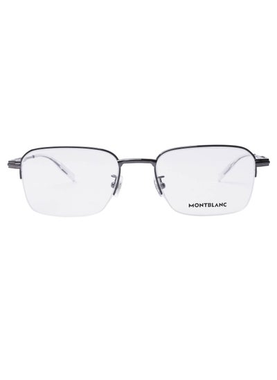 Buy MONTBLANC MB0220OA 003 54 Ruthenium Eyeglasses in UAE