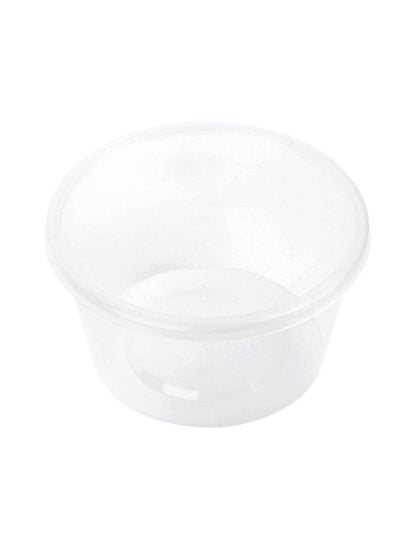 Buy Disposable Container With Lids Bowls For Food  Microwave Plastic Freezer Soup Pint Deli Round Containers 450 ml 10 PCS Kitchen Containers Storage Box Khaleej Pack in UAE