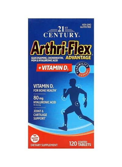 Buy Arthri-Flex Advantage + Vitamin D3, 120 Coated Tablets in Saudi Arabia