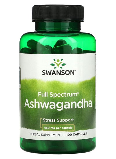 Buy Ashwagandha, 450 mg, 100 Capsules in UAE