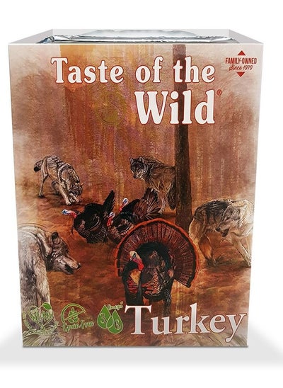 Buy Turkey Fruit And Veg Tray Dog Wet Food 390g in UAE