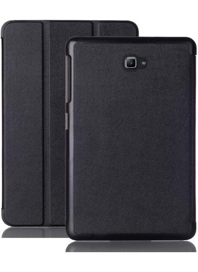 اشتري Protective Flip Case For Samsung Galaxy Tab A 10.1 - T580 2016 With Trifold Stand Auto Wake Sleep Shockproof Cover في الامارات