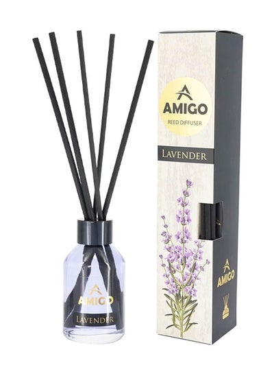 Buy Long Lasting Reed Diffuser - Lavender 110ml in UAE