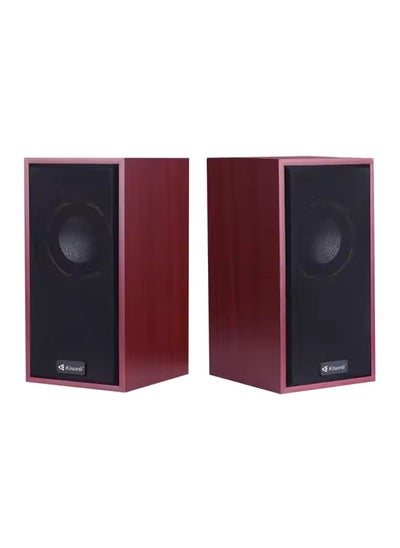 Buy T-002A Multimedia Speakers, USB 2.0, Elegant Design, High Quality Sound, 3W x 2 Power in Egypt