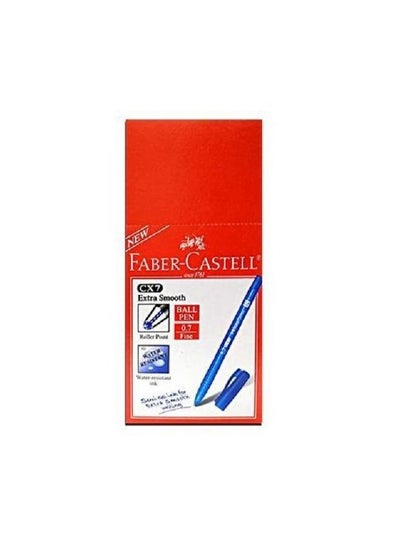 اشتري 10 قلم جاف ازرق 0.7 فابر كاسيل في مصر