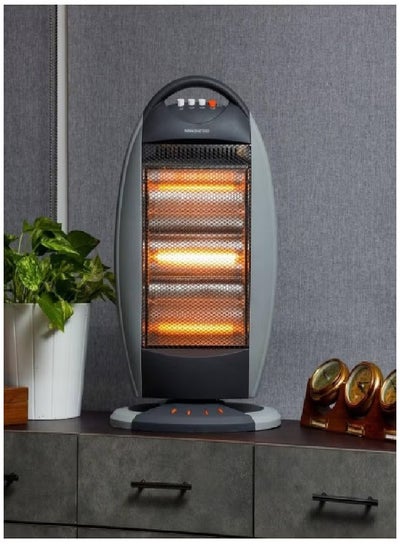 Buy 2000W Portable Electric Heater with Oscillating and Tip Over Switch for Indoor Use in Saudi Arabia