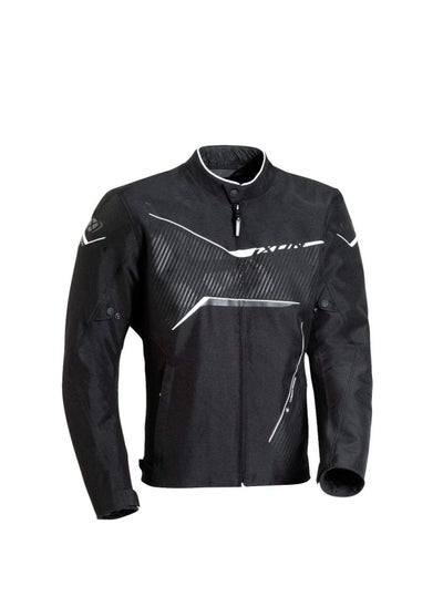 اشتري Ixon Slash MS Textile Jacket - Black/White (Large) في الامارات