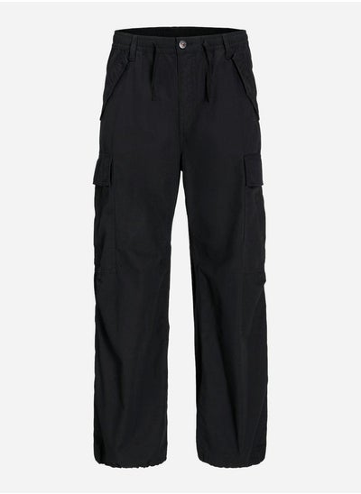 Buy Wide Leg Parachute Cargo Pants in Saudi Arabia