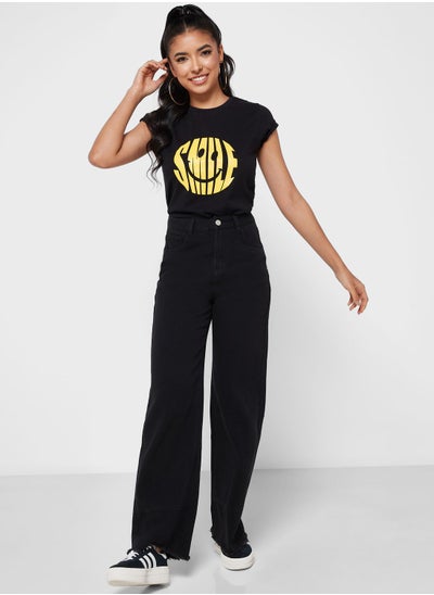 Buy Straight Fit Mom Jeans in UAE