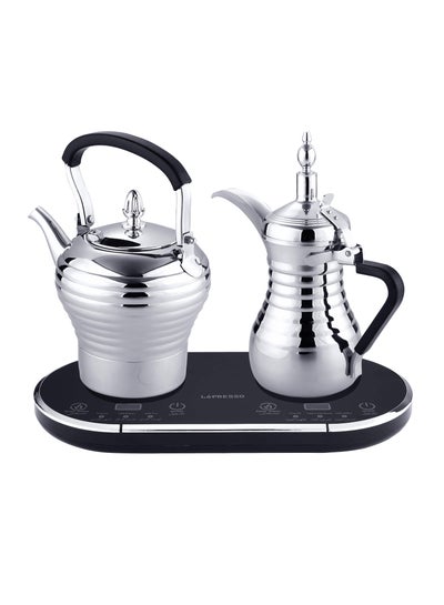 Buy LePresso Electrical Arabic Coffee and Tea Maker 1600W - Silver in UAE