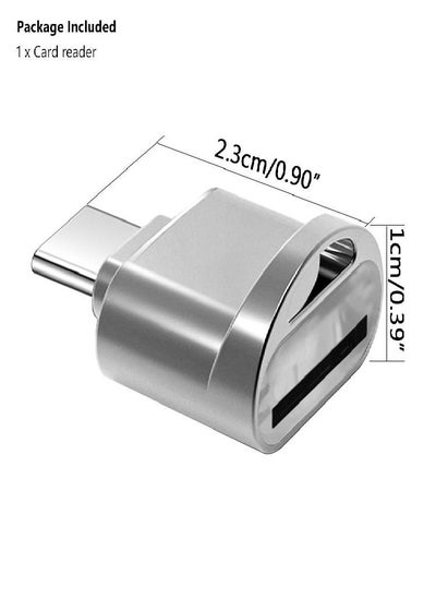 Buy USB Type C USB-C To Micro SD SDXC TF Card Reader Adapter For Macbook Xiaomi in Saudi Arabia