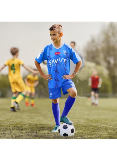 Buy Neymar Riyadh Crescent No. 10 Jersey Children's Football Jersey Set Game Training Jersey in UAE