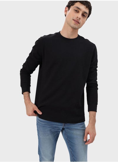 Buy Essential Crew Neck Sweatshirt in UAE