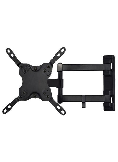 Buy Single Monitor Adjustable Wall Mount Black in Saudi Arabia