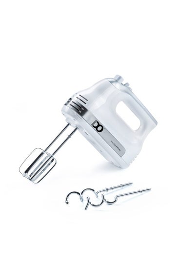 Buy Hand Mixer 500 W with 5 Speeds - HM500-WH White in Egypt