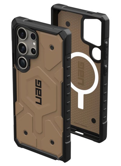 اشتري UAG Pathfinder Pro MagSafe for Samsung Galaxy S24 ULTRA Case Cover [18 Feet Drop tested]  - Dark Earth في الامارات